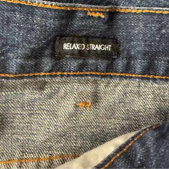 Men’s Calvin Klein Relaxed Fit Straight Jeans. Size 36x32 - Picture 10 of 16